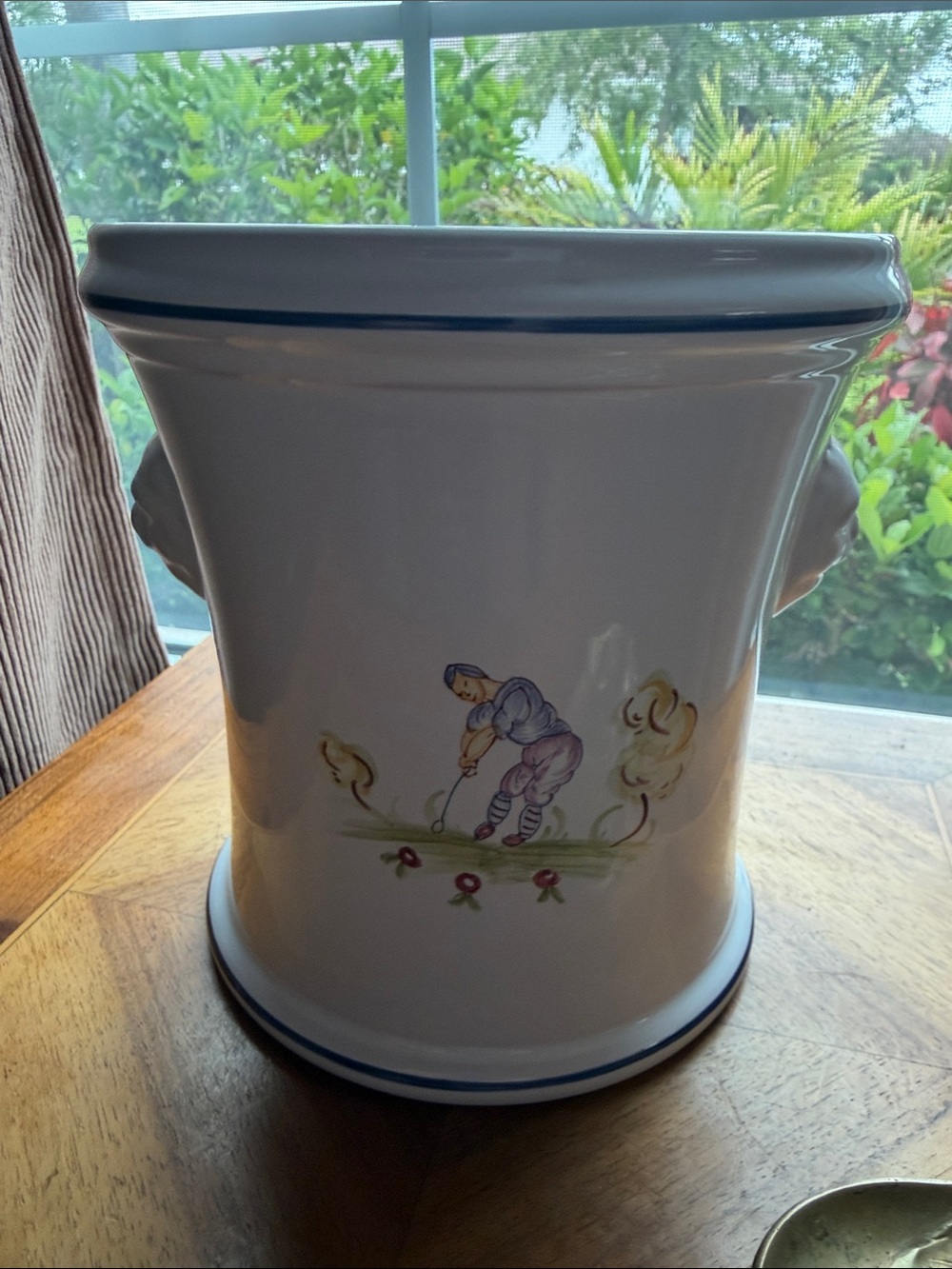 Large French Cache Pot